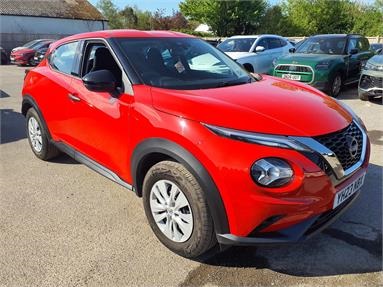 NISSAN JUKE HATCHBACK 1.0 DiG-T 114 Visia 5dr Petrol - RED - YH23NBX - 5 Door Hatchback