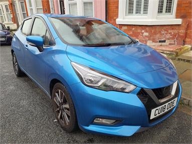 NISSAN MICRA 1.0 Acenta Limited Edition 5dr Petrol - BLUE - CU18ODE - 5 Door Hatchback