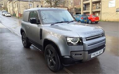 LAND ROVER DEFENDER 90 DIESEL 3.0 D300 Hard Top X-Dynamic HSE Auto Diesel - GREY - YK24UEY - Panel Van