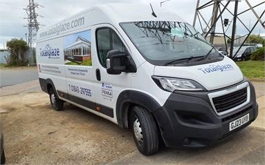 PEUGEOT BOXER 435 PROF PREM+ L4H2 BHDI BLUEHDI 435 L4H2 PROFESSIONAL PREMIUM PLUS P/V Diesel - White - GJ23UVB - 5 Door Panel Van