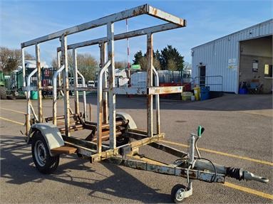 STEVE VICK PIPE COIL TRAILER SINGLE AXLE Not Specified - GREY - SGT33993 - Plant Item