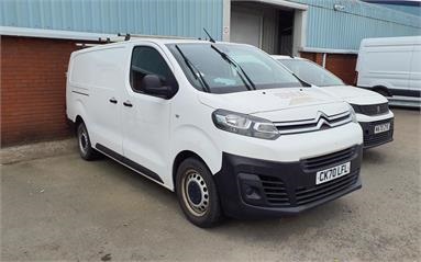 CITROEN DISPATCH XL DIESEL 1200 1.5 BlueHDi 100 Van Enterprise Diesel - WHITE - CK70LFL - 6 Door Panel Van