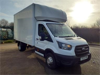 FORD TRANSIT 350 L4 DIESEL FWD 2.0 EcoBlue 130ps Chassis Cab Diesel - WHITE - FE23YFK - Luton Box Body