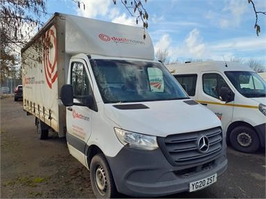 MERCEDES-BENZ SPRINTER 314CDI L3 DIESEL RWD 3.5t Chassis Cab Diesel - WHITE - YG20ZST - Curtainside Body