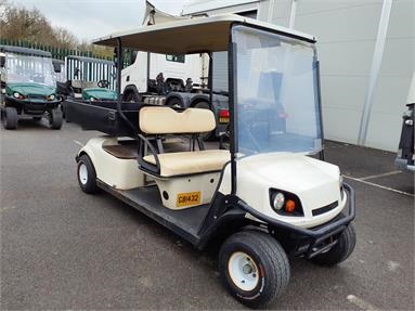 CUSHMAN SHUTTLE 2-SEAT PICK-UP BUGGY Electric - WHITE - GB1432 - Plant Item