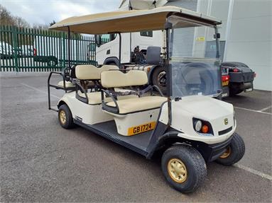 CUSHMAN SHUTTLE 6-SEAT BUGGY Electric - WHITE - GB1724 - Plant Item