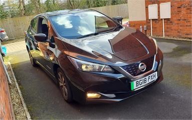 NISSAN LEAF 110kW Acenta 40kWh 5dr Auto Electric - BLACK - BG18PXH - 5 Door Hatchback
