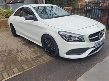 MERCEDES-BENZ CLA CLA 180 AMG Line 4dr Tip Auto Petrol - WHITE - KX67WHD - 4 Door Saloon