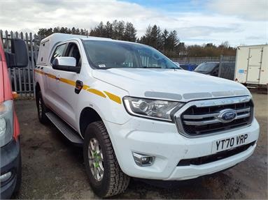 FORD RANGER DIESEL Pick Up Double Cab XLT 2.0 EcoBlue 170 Diesel - WHITE - YT70VRP - 4 Door Pick Up Body