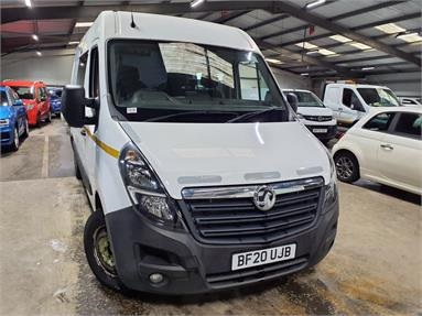 VAUXHALL MOVANO 3500 L2 DIESEL FWD 2.3 Turbo D 135ps H2 Van Diesel - WHITE - BF20UJB - 5 Door Panel Van