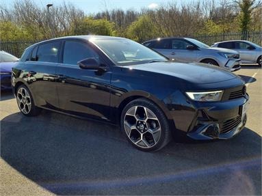 VAUXHALL ASTRA 1.2 Turbo 130 Ultimate 5dr Petrol - BLACK - ND23KMX - 5 Door Hatchback