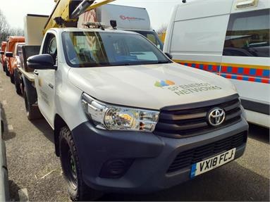 TOYOTA HILUX DIESEL Active Pick Up 2.4 D-4D Diesel - WHITE - VX18FCJ - Pick Up Body