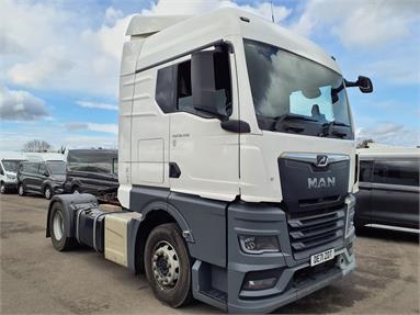 MAN TGX 18.430 4X2 H/ROOF SLEEPER EURO 6 TRACTOR UNIT 2 Seats Sleep Cab Air Susp Diesel - WHITE - DE71ZDT - 2 Door Tractor Unit