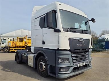 MAN TGX 18.430 4X2 H/ROOF SLEEPER EURO 6 TRACTOR UNIT 2 Seats Sleep Cab Air Susp Diesel - WHITE - DE71XHK - 2 Door Tractor Unit