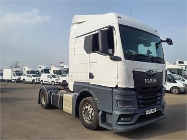MAN TGX 18.430 4X2 H/ROOF SLEEPER EURO 6 TRACTOR UNIT 2 Seats Sleep Cab Air Susp Diesel - WHITE - DE71XHH - 2 Door Tractor Unit