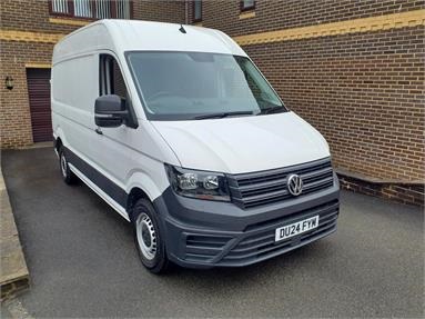 VOLKSWAGEN CRAFTER CR35 MWB DIESEL FWD 2.0 TDI 102PS Startline High Roof Van Diesel - WHITE - DU24FYM - Panel Van