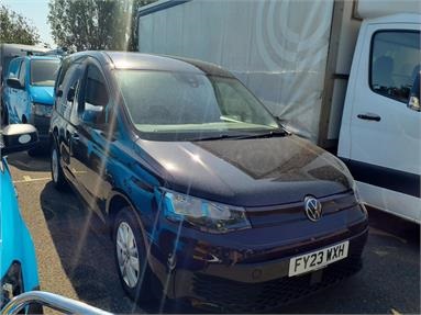 VOLKSWAGEN CADDY CARGO C20 DIESEL 2.0 TDI 122PS Commerce Pro Van DSG Diesel - BLACK - FY23WXH - 5 Door Panel Van