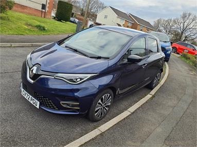 RENAULT ZOE 100kW Techno R135 50kWh 5dr Auto Electric - BLUE - CV72PGU - 5 Door Hatchback