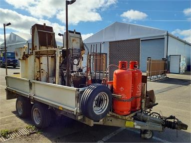 SOMERFORD T175 MFFTC LINE PAINTING UNIT TANDEM AXLE Not Specified - WHITE - NRTR028 - Plant Item