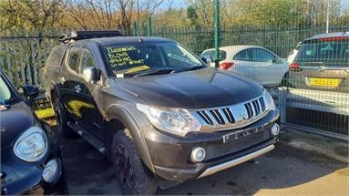 MITSUBISHI L200 DIESEL Double Cab DI-D 178 Barbarian 4WD Auto Diesel - BLACK - BN59NDY - 4 Door Pick Up Body