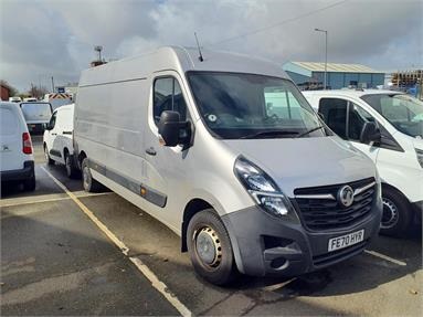 VAUXHALL MOVANO 3500 L3 DIESEL FWD 2.3 Turbo D 135ps H2 Van Diesel - SILVER - FE70HYR - 5 Door Panel Van