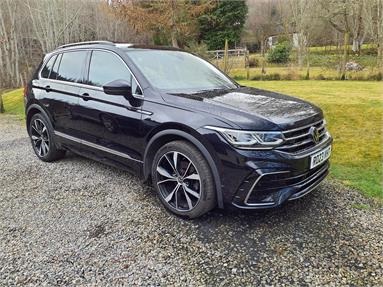 VOLKSWAGEN TIGUAN 1.5 TSI 150 R-Line 5dr DSG Petrol - BLACK - RO23VHT - 5 Door Estate