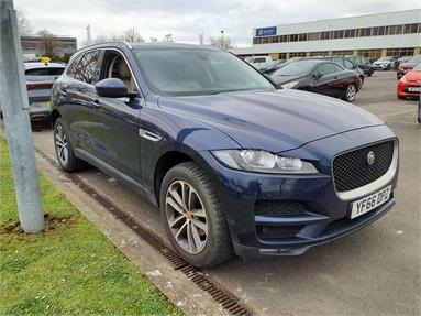 JAGUAR F-PACE 2.0d Portfolio 5dr Auto AWD Diesel - BLUE - YF66DPZ - 5 Door Estate
