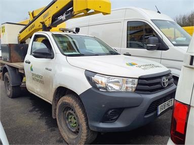 TOYOTA HILUX DIESEL Active Pick Up 2.4 D-4D Diesel - WHITE - VX18HZT - Pick Up Body
