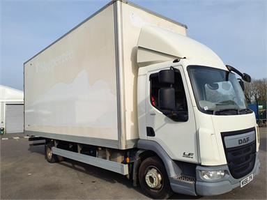 DAF LF150 4X2 DAY EURO 6 GRP BOX 3 Seats GRP Body Day cab Steel Susp 23ft Diesel - WHITE - MX66JYK - 2 Door Box Body
