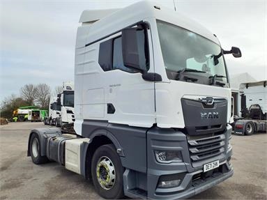 MAN TGX 18.430 4X2 H/ROOF SLEEPER EURO 6 TRACTOR UNIT 2 Seats Sleep Cab Air Susp Diesel - WHITE - DE71ZHN - 2 Door Tractor Unit