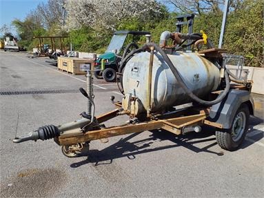 SANI SNAKE VACUUM TANK TRAILER WITH PUMP SINGLE AXLE Diesel - BLUE - SGT30867 - Plant Item