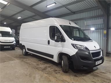 PEUGEOT BOXER 335 L3 DIESEL 2.2 BlueHDi H2 Professional Premium+ Van 140ps Diesel - WHITE - OW72WTF - 5 Door Panel Van