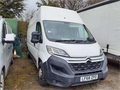 CITROEN RELAY 35 L3 DIESEL 2.0 BlueHDi H3 Van 130ps Enterprise Diesel - WHITE - LF68ZPO - 5 Door Panel Van