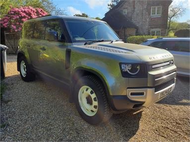 LAND ROVER DEFENDER HARD TOP D MHEV AUTO HARD TOP Diesel - Green - YR24EZO - 5 Door Panel Van