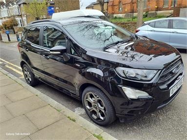 FORD ECOSPORT ST-LINE ST-LINE Petrol - Black - EF72VUL - 5 Door Hatchback