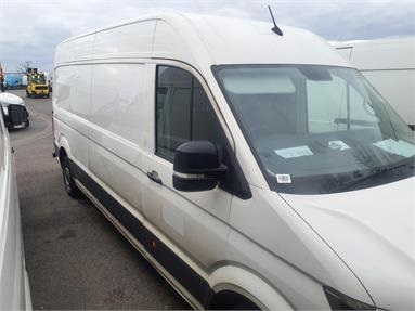 VOLKSWAGEN CRAFTER CR35 LWB DIESEL FWD 2.0 TDI 140PS Startline Business High Roof Van Diesel - WHITE - FE22UYU - 5 Door Fridge Panel Van