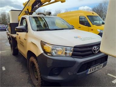 TOYOTA HILUX DIESEL Active Pick Up 2.4 D-4D Diesel - WHITE - VX18HZY - Pick Up Body