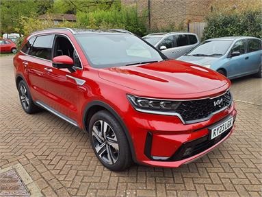 KIA SORENTO STATION WAGON 1.6 T-GDi HEV 4 5dr Auto Petrol/Hybrid - RED - RY23LGK - 5 Door Estate