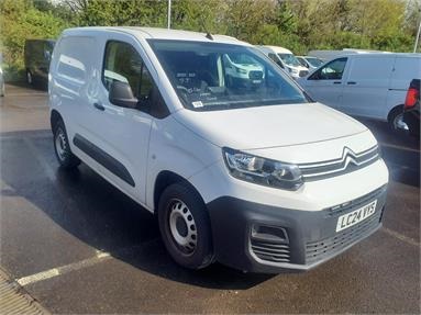 CITROEN BERLINGO M DIESEL 1.5 BlueHDi 1000Kg Enterprise Ed 100ps 6 Speed S/S Diesel - WHITE - LC24VYS - 4 Door Panel Van