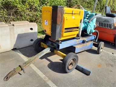 SELWOOD 150C 6" PUMP TANDEM AXLE Diesel - BLUE - TW13206 - Plant Item