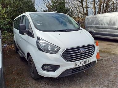 FORD TOURNEO CUSTOM L2 DIESEL FWD 2.0 EcoBlue 105ps Low Roof 9 Seater Diesel - WHITE - ML68ULV - Bus (Mini Less 18 seats)