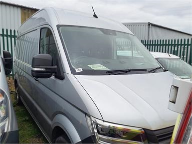 VOLKSWAGEN CRAFTER CR35 MWB DIESEL FWD 2.0 TDI 177PS Trendline High Roof Van Auto Diesel - SILVER - VE73OLK - 5 Door Panel Van