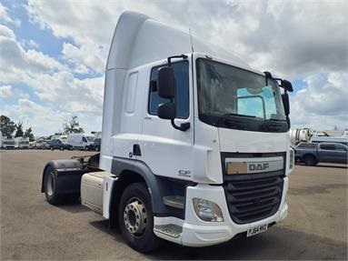 DAF CF400 4X2 SLEEPER EURO 6 TRACTOR UNIT 2 Seats Sleep Cab Air Susp Diesel - WHITE - PJ64MVZ - 2 Door Tractor Unit