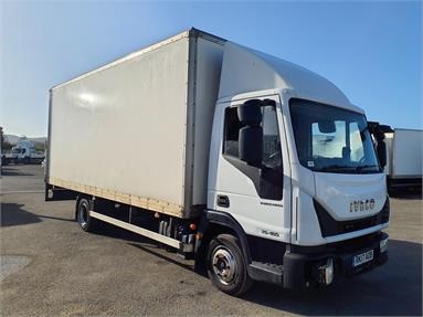 IVECO EUROCARGO 75.160 4X2 DAY EURO 6 GRP BOX 2 Seats GRP Body Day cab Steel Susp 20ft Diesel - WHITE - RK17AOB - 2 Door Box Body