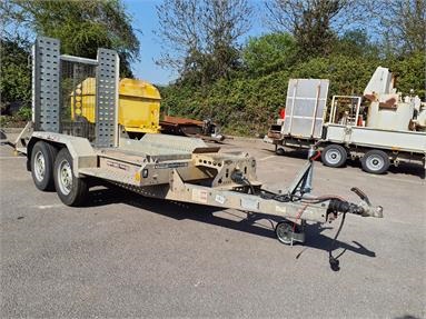 BRIAN JAMES T-02-T MINI DIGGER TRAILER TANDEM AXLE Not Specified - SILVER - D033115 - Plant Item