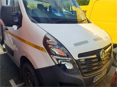 VAUXHALL MOVANO 3500 L3 DIESEL RWD 2.3 Turbo D 130ps H1 Chassis Cab Diesel - WHITE - BT69LVS - Dropside Body