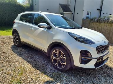 KIA SPORTAGE 1.6T GDi ISG GT-Line 5dr DCT Auto [AWD] Petrol - WHITE - EN68SNK - 5 Door Estate