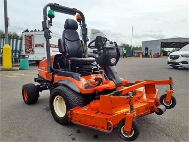 KUBOTA F3890 OUT FRONT DECK ROTARY RIDE ON MOWER Diesel - ORANGE - WV21GPU - Plant Item