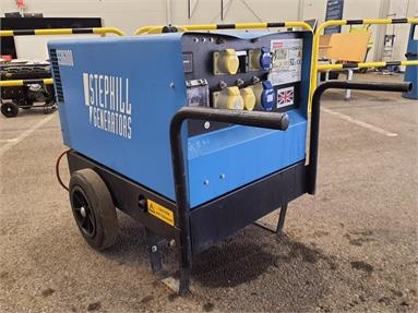 STEPHILL SSD6000 6KVA MOBILE GENERATOR Diesel - BLUE - 262717 - Plant Item