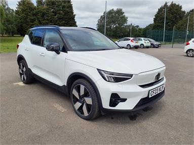 VOLVO XC40 300kW Recharge Twin Ultimate 78kWh 5dr AWD Auto Electric - WHITE - CF23VLP - 5 Door Estate